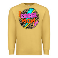 Antique Gold rebel mom Premium Sweatshirt - Zillion Design Studio