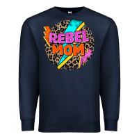 Navy rebel mom Premium Sweatshirt - Zillion Design Studio