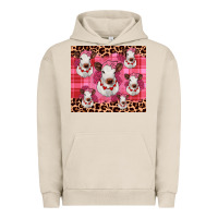 Pigment French Oak calf valentines tumbler Urban Hoodie - JahusDesignShop