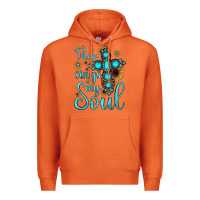Carrot then sings my soul cross Premium Hoodie - JahusDesignShop