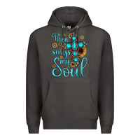 Smoke then sings my soul cross Premium Hoodie - JahusDesignShop