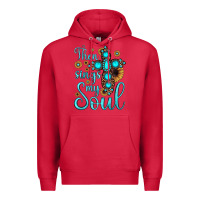 Cardinal then sings my soul cross Premium Hoodie - JahusDesignShop