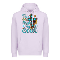 Lilac then sings my soul cross Premium Hoodie - JahusDesignShop