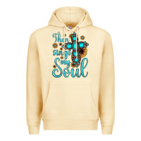 Pina Colada then sings my soul cross Premium Hoodie - JahusDesignShop