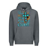 Rock then sings my soul cross Premium Hoodie - JahusDesignShop