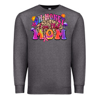 Charcoal Heather oh honey i am that mom Premium Sweatshirt - Zillion Design Studio