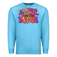 Ocean Blue oh honey i am that mom Premium Sweatshirt - Zillion Design Studio