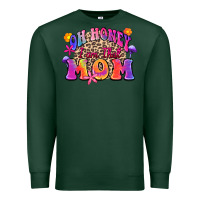 Sports Green oh honey i am that mom Premium Sweatshirt - Zillion Design Studio