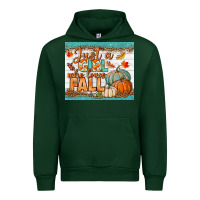 Forest Green Just A Girl Who Loves Fall Mousepad Urban Hoodie - BundleAndBundleShop