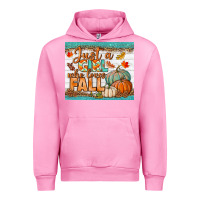 Fuchsia Pink Just A Girl Who Loves Fall Mousepad Urban Hoodie - BundleAndBundleShop
