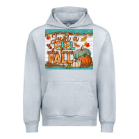 Heather Grey Just A Girl Who Loves Fall Mousepad Urban Hoodie - BundleAndBundleShop