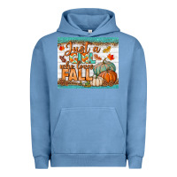 Pigment Pebble Blue Just A Girl Who Loves Fall Mousepad Urban Hoodie - BundleAndBundleShop