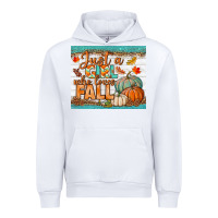 White Just A Girl Who Loves Fall Mousepad Urban Hoodie - BundleAndBundleShop