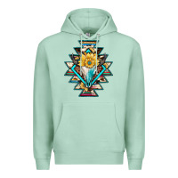Seafoam cowhide leopard bull skull aztec Premium Hoodie - JahusDesignShop