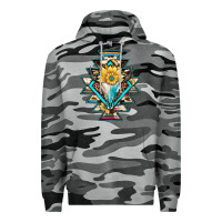 Slate Camo cowhide leopard bull skull aztec Premium Hoodie - JahusDesignShop
