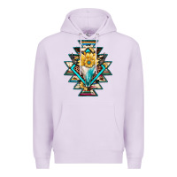 Lilac cowhide leopard bull skull aztec Premium Hoodie - JahusDesignShop
