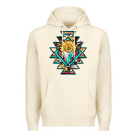 Sandshell cowhide leopard bull skull aztec Premium Hoodie - JahusDesignShop