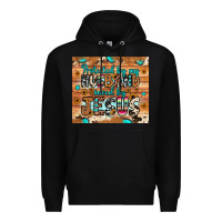 Black protected husband saved by jesus Premium Hoodie - JahusDesignShop