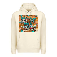 Sandshell protected husband saved by jesus Premium Hoodie - JahusDesignShop