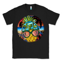 Black pineapple relaxing Classic Tee - BarkalooDesign
