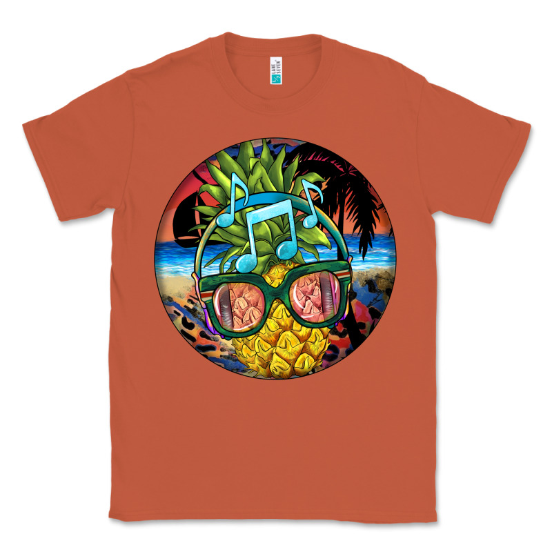 Pineapple Relaxing Classic Tee by BarkalooDesign | Teevron