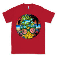 Red pineapple relaxing Classic Tee - BarkalooDesign