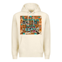 Tofu protected husband saved by jesus Premium Hoodie - JahusDesignShop