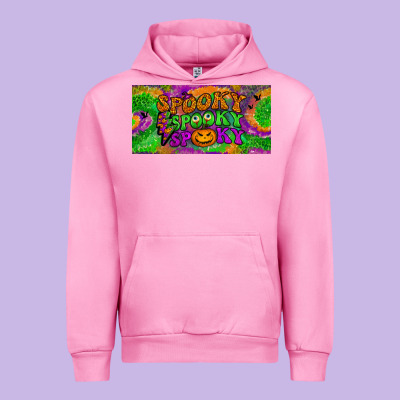 Spooky License Plate Urban Hoodie Designed By Bundleandbundleshop