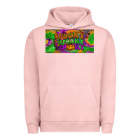 Pigment Salmon spooky license plate Urban Hoodie - BundleAndBundleShop
