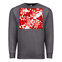 Charcoal Heather christmas candies Premium Sweatshirt - RanaPortraitStore