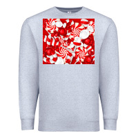 Heather Grey christmas candies Premium Sweatshirt - RanaPortraitStore