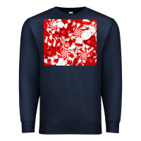 Navy christmas candies Premium Sweatshirt - RanaPortraitStore