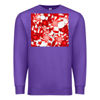 Purple christmas candies Premium Sweatshirt - RanaPortraitStore