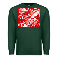Sports Green christmas candies Premium Sweatshirt - RanaPortraitStore