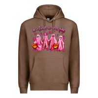 Chestnut in october we wear pink ghosts Premium Hoodie - AdoDesignShop