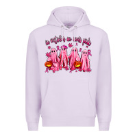Lilac in october we wear pink ghosts Premium Hoodie - AdoDesignShop