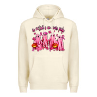 Sandshell in october we wear pink ghosts Premium Hoodie - AdoDesignShop