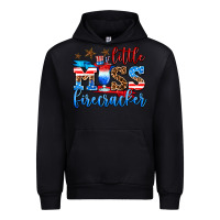 Black little miss firecracker Urban Hoodie - AdoDesignShop