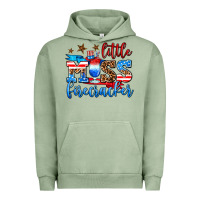 Pigment Oil Green little miss firecracker Urban Hoodie - AdoDesignShop