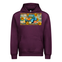 Mauve Wine Fall truck sunflowers Urban Hoodie - Artiststas