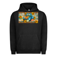 Pigment Black Fall truck sunflowers Urban Hoodie - Artiststas