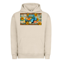 Pigment French Oak Fall truck sunflowers Urban Hoodie - Artiststas