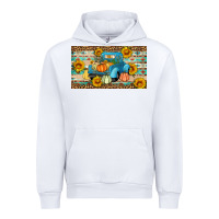 White Fall truck sunflowers Urban Hoodie - Artiststas