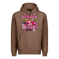 Chestnut in october we wear pink teachers Premium Hoodie - AdoDesignShop