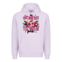 Lilac in october we wear pink teachers Premium Hoodie - AdoDesignShop