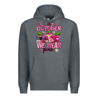 Rock in october we wear pink teachers Premium Hoodie - AdoDesignShop