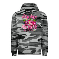 Slate Camo in october we wear pink teachers Premium Hoodie - AdoDesignShop