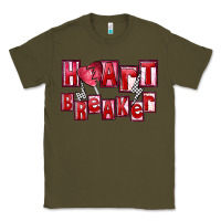 Army Green heartbreaker Classic Tee - FaDigitalArtStudio