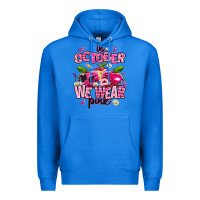 True Royal in october we wear pink teachers Premium Hoodie - AdoDesignShop