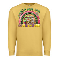 Antique Gold mind your own motherhood Premium Sweatshirt - Zillion Design Studio